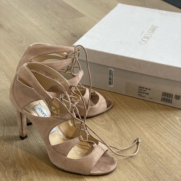 Jimmy Choo Shoes - Jimmy Choo Tie-Up Blake Sandal
